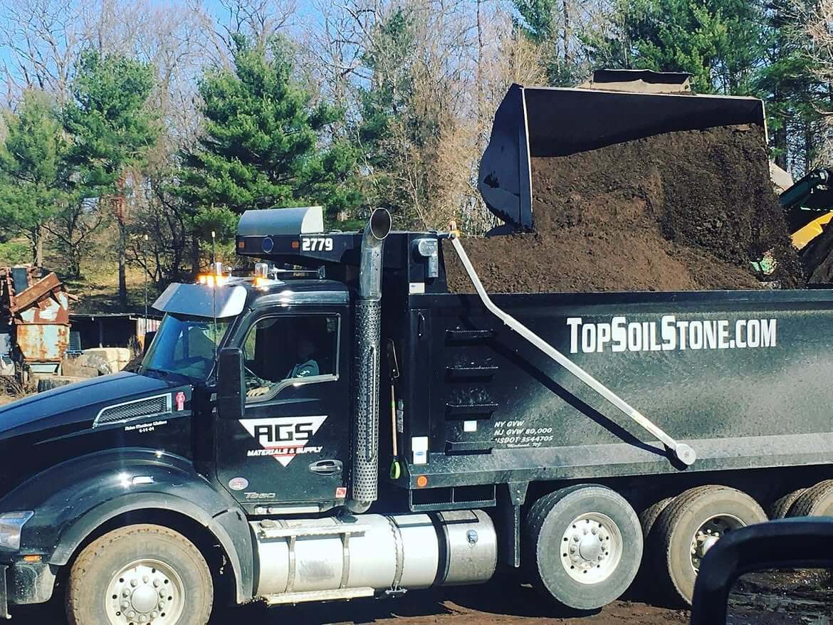 Load of topsoil